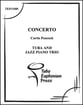 Concerto Tuba with Piano, String Bass, Percussion P.O.D. cover